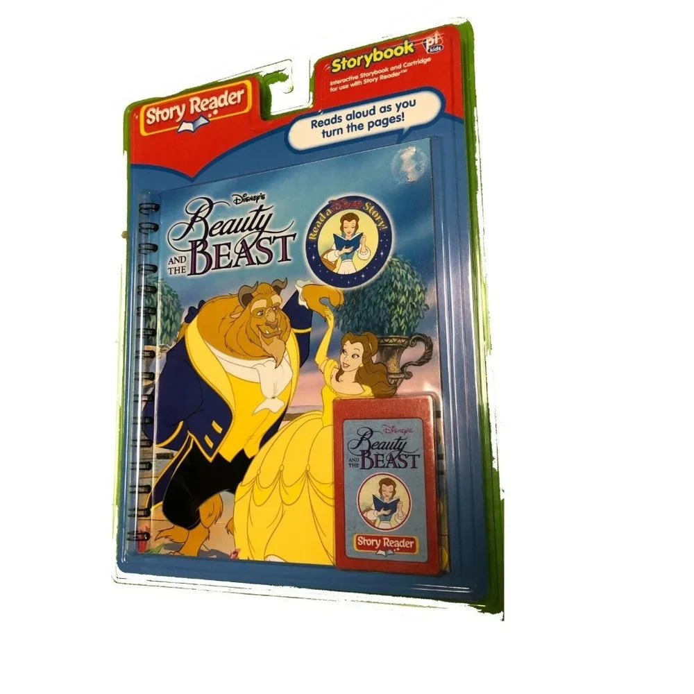 Disney Story Book‎ Reader Storybook Beauty The Beast Interactive Cartridge NWT